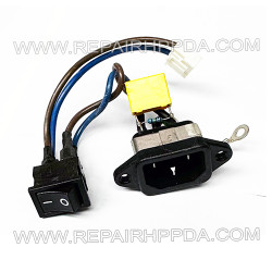 Power button with power connector replacement for Zebra 105SL Plus