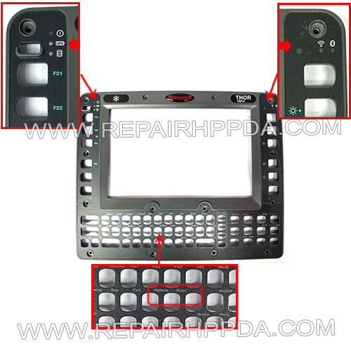 Front Cover ( 2nd Version ) Replacement for Honeywell LXE Thor VM1A