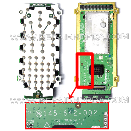 59-Key (2nd Version) Keypad PCB Replacement for Intermec CK70 , CK71
