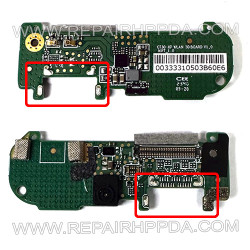 WLAN IO PCB for Health Care device  ( 60 Pins, MVT, w/o Type C connector ) of Honeywell Dolphin CT30XP