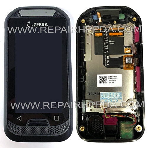 LCD with Touch with Front Cover Replacement for Zebra Symbol EC30 EC300K