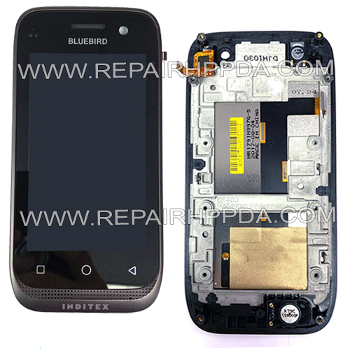 LCD with Touch with Front Cover for Pidion Bluebird EF400, EF401 - Android version