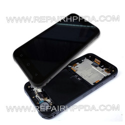 LCD with Touch ( with Front Cover ) Replacement for Pidion Bluebird EF550, EF550R