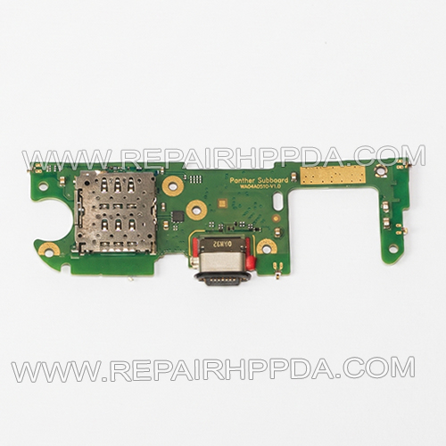 Sync Charge connector with PCB Replacement for Zebra EM45