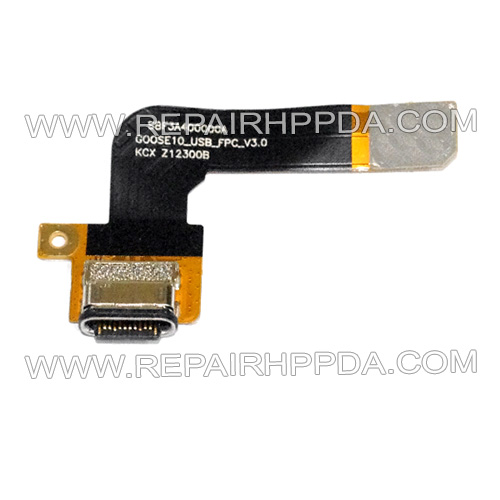 Sync Charge connector with flex cable ( for 10.1" ) Replacement for Zebra ET40, ET45