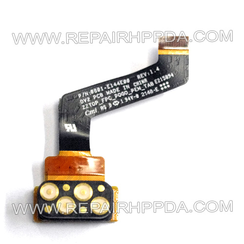 POGO PEM tab flex cable with connector replacement for Zebra ET80, ET85