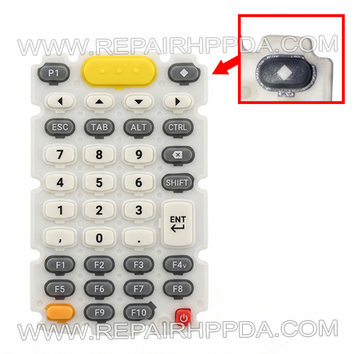 38-Key Keypad Replacement for ALL Zebra MC33x, MC3300x, MC3300ax