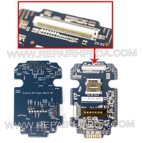 Power PCB ( DVT V21) Replacement for Zebra MC330L-S