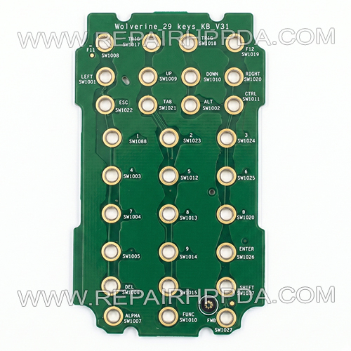 29-Key Keypad PCB Replacement for Zebra All MC3400, MC3450 series