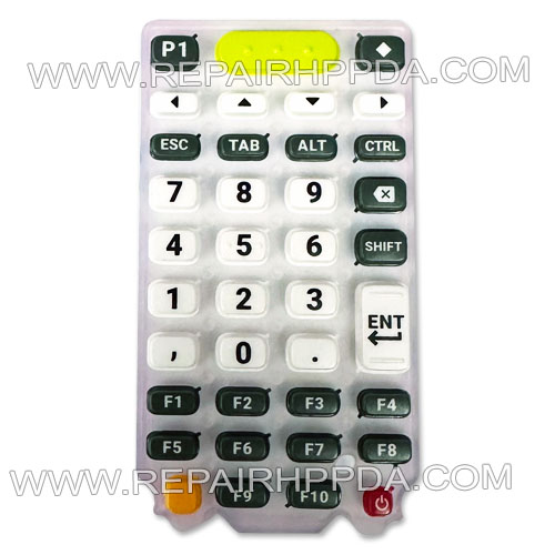 38-Key Keypad Replacement for Zebra All MC3400, MC3450 series
