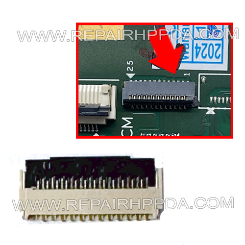 LCD Connector ( from motherboard ) for Zebra MC9300, MC930B, MC930P, MC9400, MC9450
