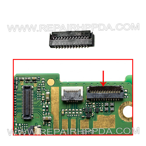 LCD Connector ( on the motherboard ) Replacement for Datalogic Memor K