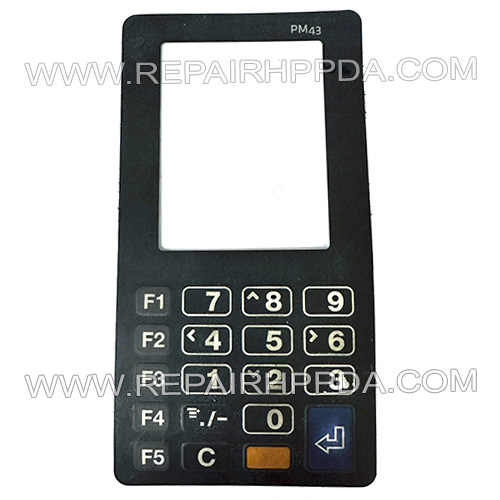 Keypad Overlay replacement for Intermec PM43