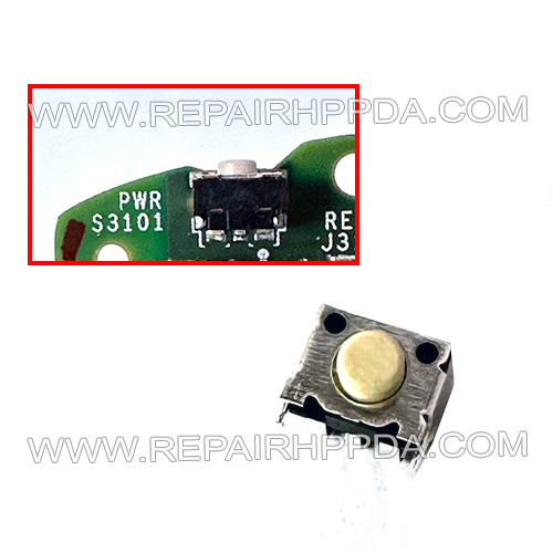 Power Switch Replacement for Zebra TC21, TC26