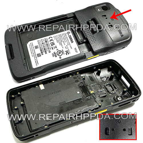 Back Cover ( 2 pins connector ) Replacement for Zebra TC22, TC27