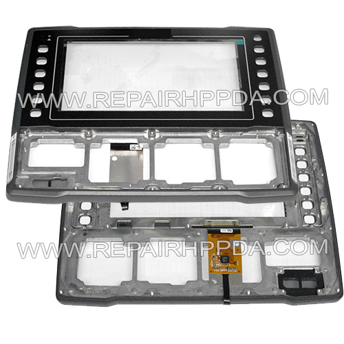 Touch Screen with Front Cover Replacement for Zebra VC8300