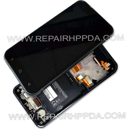 B Grade LCD with Touch with Front Cover Replacement for Pidion Bluebird VF550