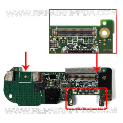 WLAN IO PCB for Health Care device  ( 60 Pins, w/o Type C connector ) of Honeywell Dolphin CT30XP