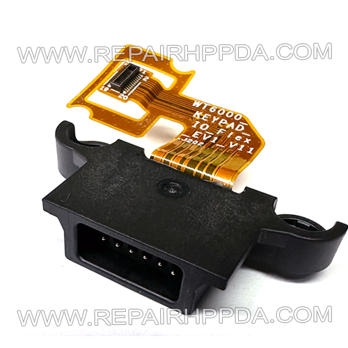 Keypad Connector with Flex Cable Replacement for Zebra WT6300 WT63B0