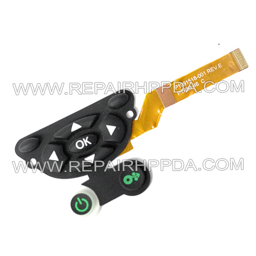 Keypad with Myler Keyswitch Replacement for Zebra ZQ610 Mobile Printer