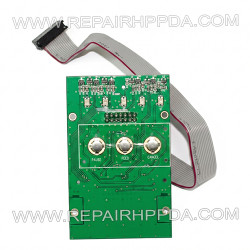 Keypad with LEDs PCB ( P1029916-002 ) Replacement for Zebra ZT210