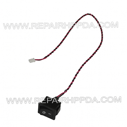 Power on/off Buttom with Flex Cable Replacement for Zebra ZT210