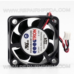 Cooling Fan ( with shorter flex cable ) replacement for Zebra ZXP3