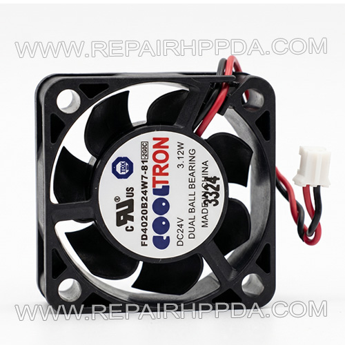 Cooling Fan ( with shorter flex cable ) replacement for Zebra ZXP3