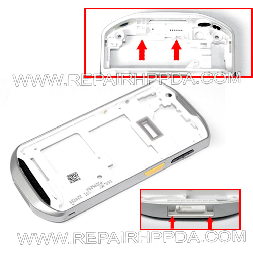 Middle Cover with Side Button Replacement for Zebra TC52X, TC57X