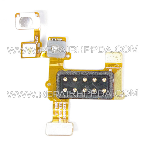 Battery connector with flex cable Replacement for Pidion Bluebird EF400, EF401