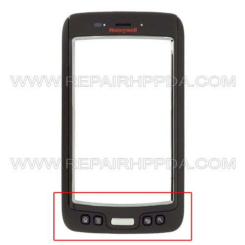 Front Cover (Android Version) for Honeywell Dolphin 70e Black