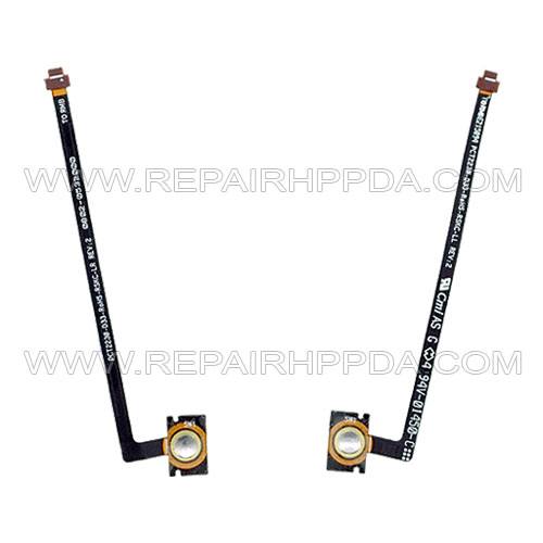 Side Button Trigger Flex Cable (Pair) for Psion Teklogix Workabout Pro 4, 7528X (Long)