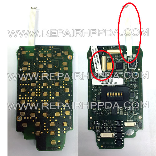 Keypad PCB (38-Key, GEL-2955) Replacement for Datalogic Skorpio