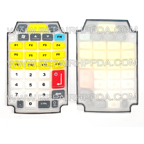 Keypad (34-Key, Numeric 123，no black dot) Replacement for Psion Teklogix Omnii XT15f